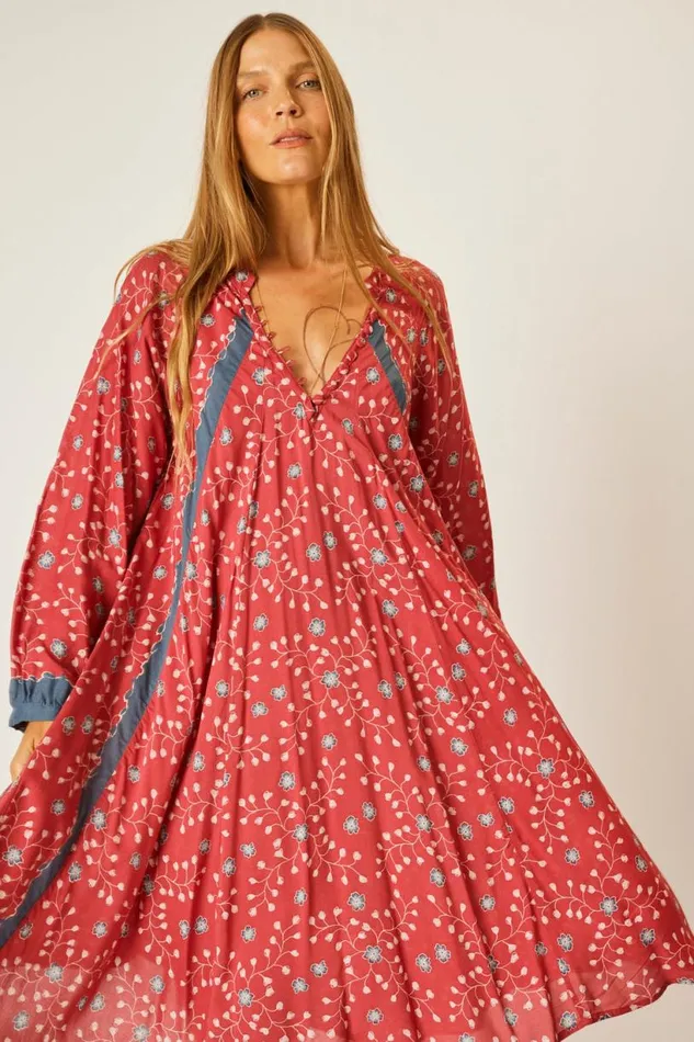 Natalie Martin FIORE SHORT DRESS Pinwheel Barn Red Shop Dresses