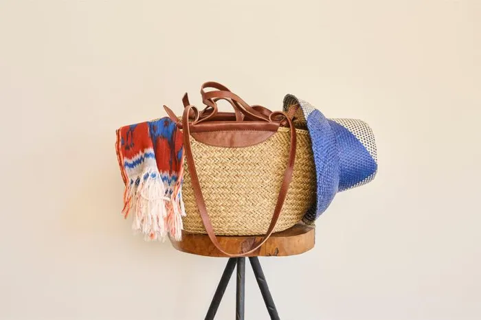 Natalie Martin FRENCH MARKET TOTE Natural Shop Accessories