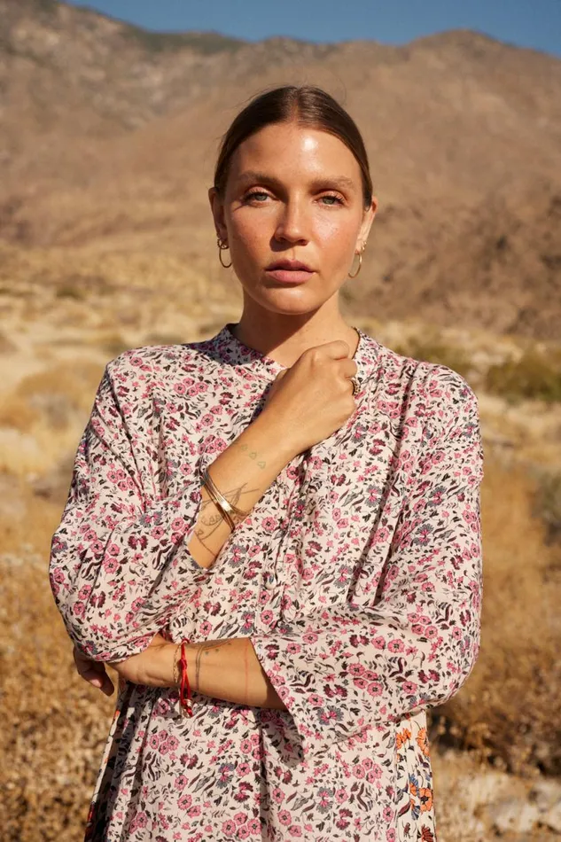 Natalie Martin ISOBEL DRESS Petite Fleur Rose Shop Dresses
