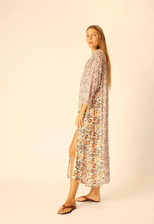 Natalie Martin ISOBEL DRESS Petite Fleur Rose Shop Dresses
