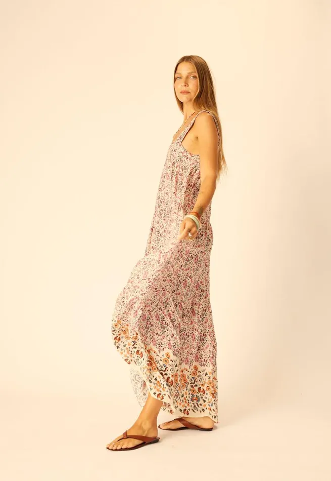 Natalie Martin JASMINE MAXI Petite Fleur Rose Shop Dresses