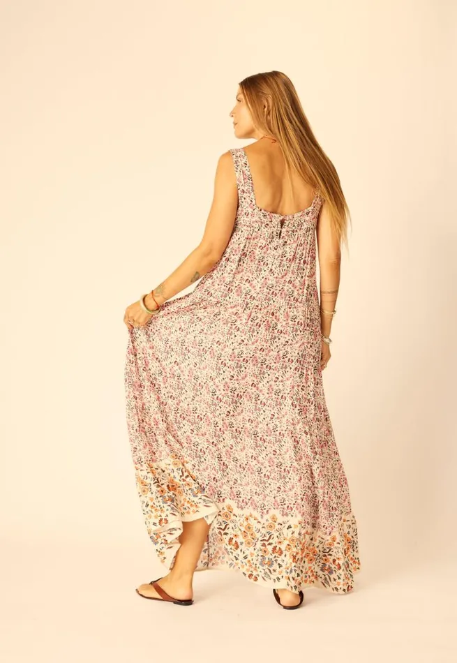 Natalie Martin JASMINE MAXI Petite Fleur Rose Shop Dresses