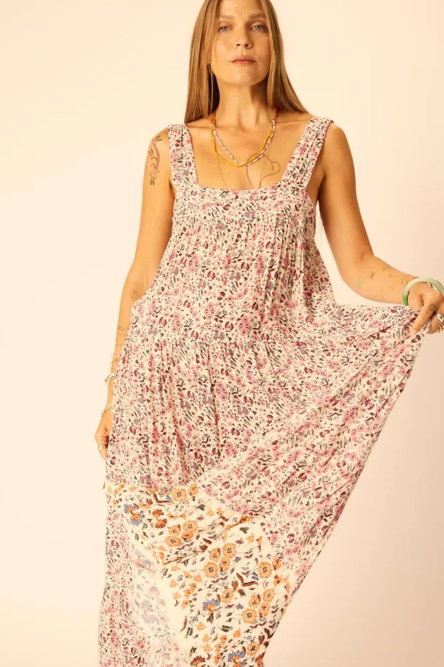 Natalie Martin JASMINE MAXI Petite Fleur Rose Shop Dresses