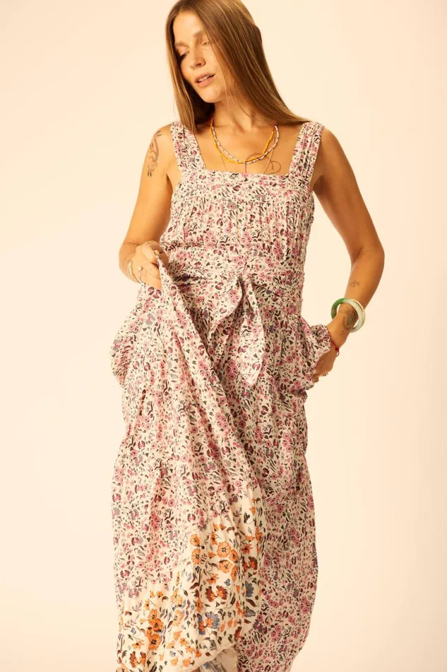 Natalie Martin JASMINE MAXI Petite Fleur Rose Shop Dresses