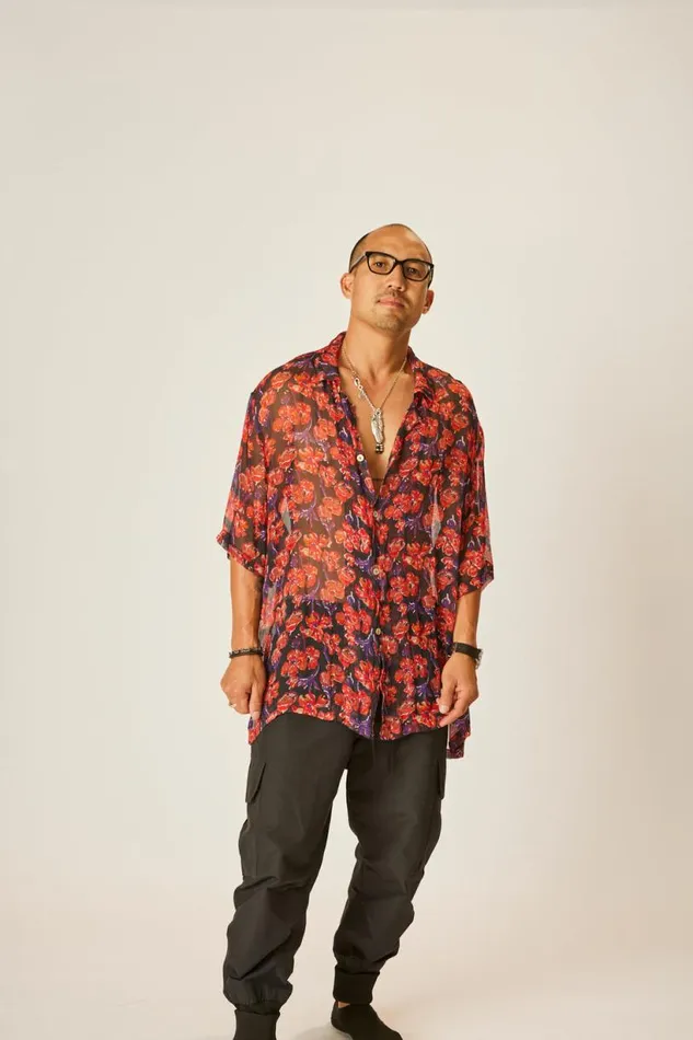 Natalie Martin KEVIN SHIRT Chiffon Watercolor Onyx Shop Men