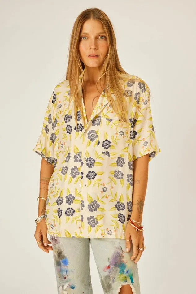 Natalie Martin KEVIN SHIRT Prairie Indigo Shop Tops