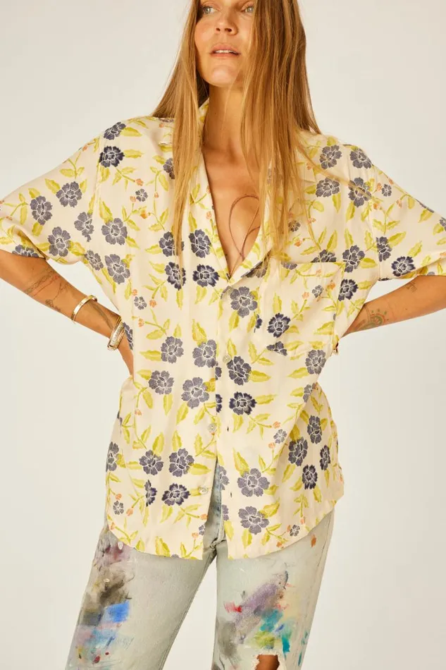 Natalie Martin KEVIN SHIRT Prairie Indigo Shop Tops