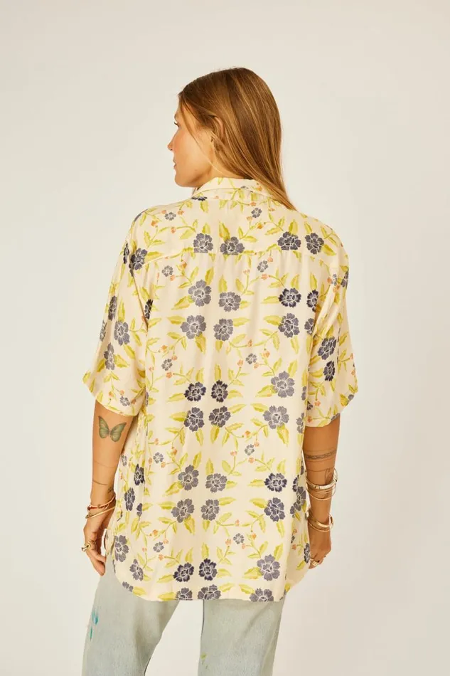 Natalie Martin KEVIN SHIRT Prairie Indigo Shop Tops