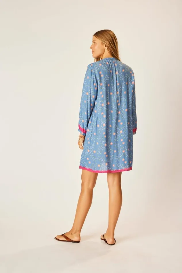 Natalie Martin SAMMIE SHORT DRESS Pinwheel Denim Shop The Family Martin