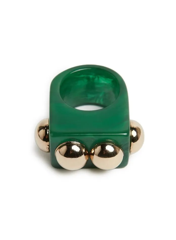 Nefertiti Ring Green Women La Double J Jewelry Nefertiti Ring Green Women La Double J Jewelry