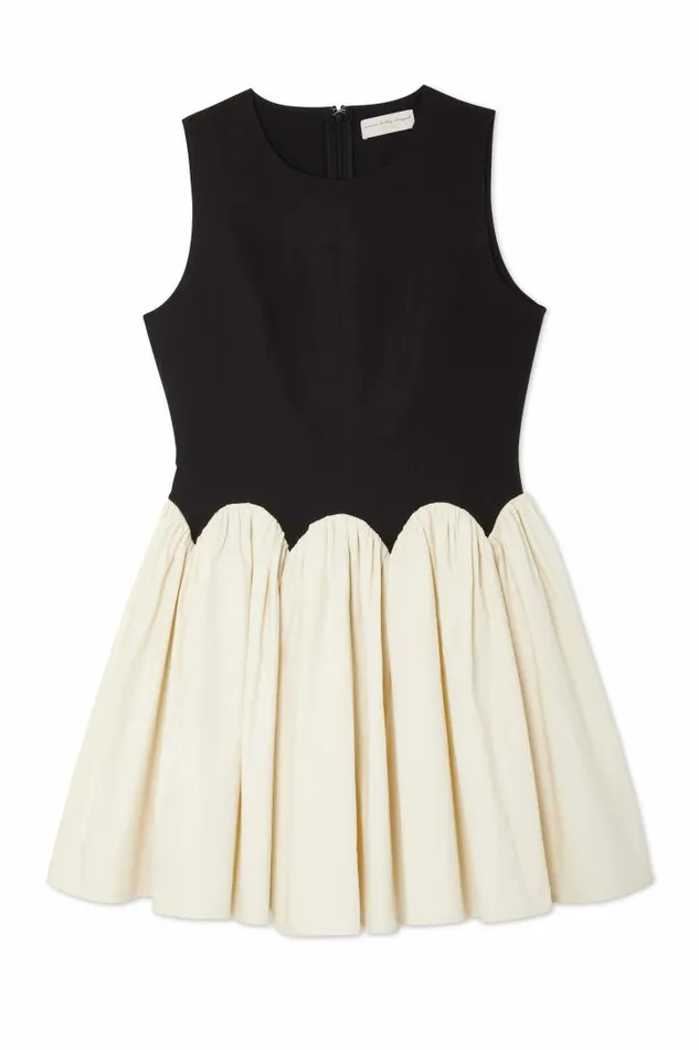 Never Fully Dressed Black And Cream Mini Monika Dress Women Summer Somewhere