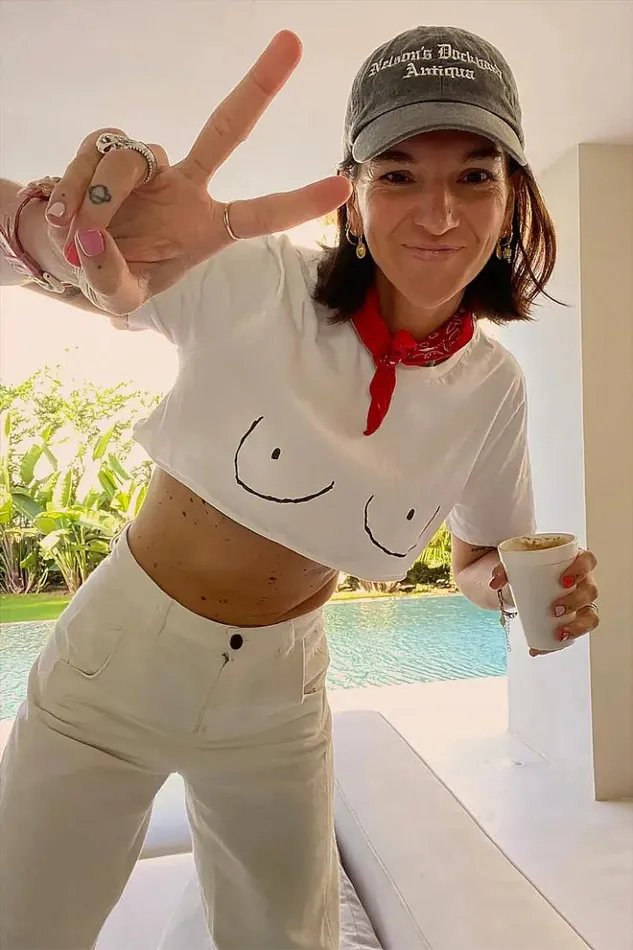 Never Fully Dressed Boob Crop Tshirt Women Tops and TShirts