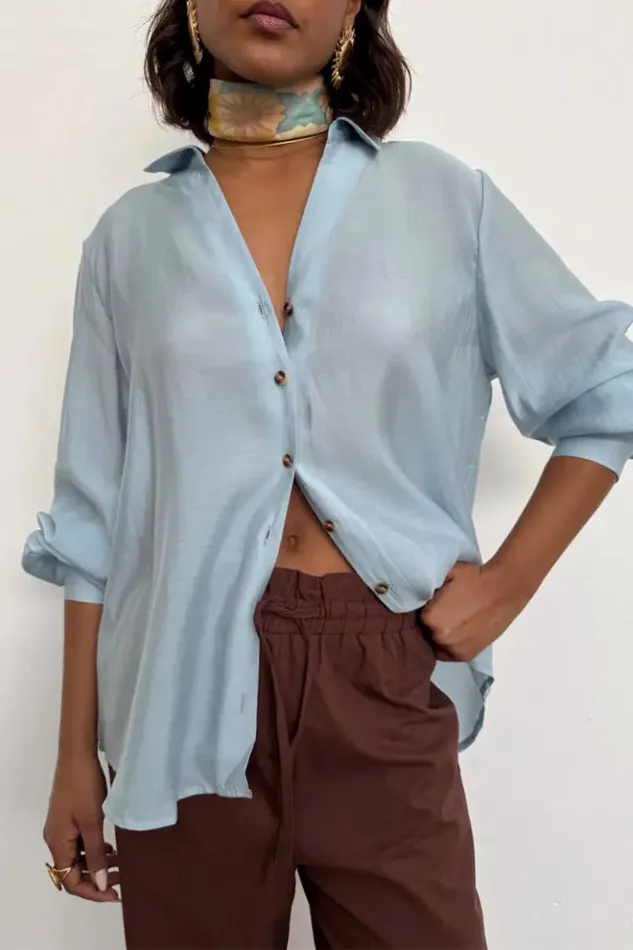 Never Fully Dressed Brown Cotton Linen Demi Trouser Women Newness