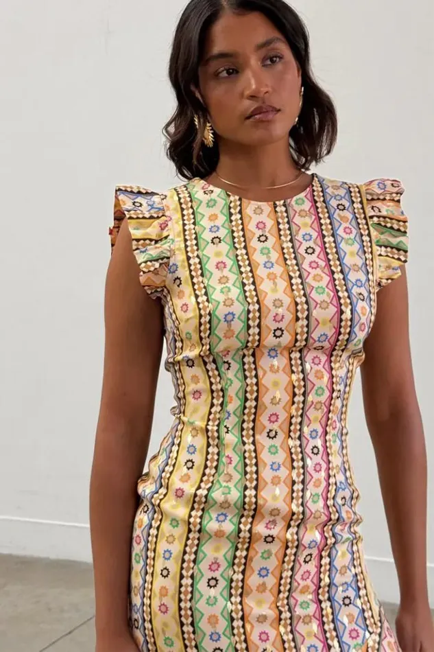 Never Fully Dressed Fiesta Remi Midi Dress Women Newness