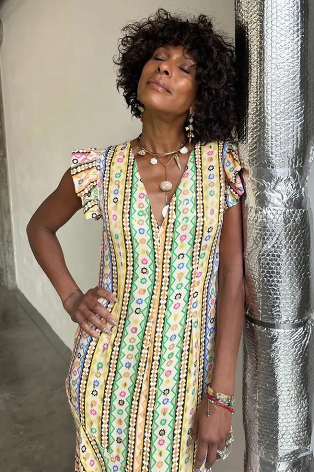 Never Fully Dressed Fiesta Remi Midi Dress Women Newness