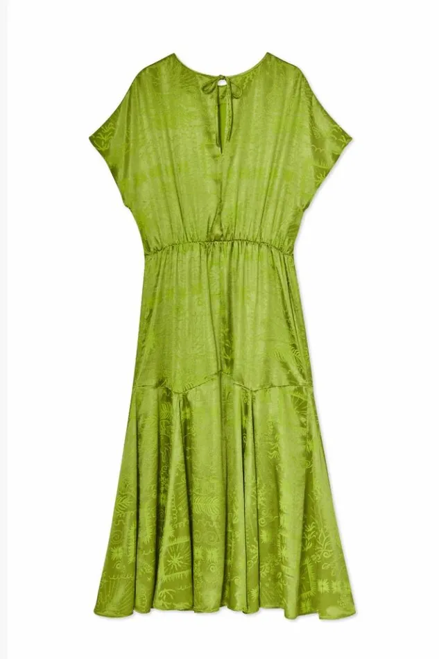 Never Fully Dressed Lime Safari Erin Dress Petite Women Petite