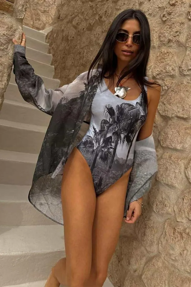 Never Fully Dressed Mallorca Cristi Shirt Women Swim