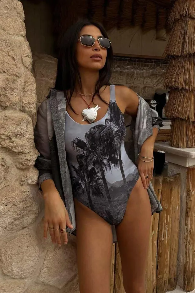 Never Fully Dressed Mallorca Cristi Shirt Women Swim