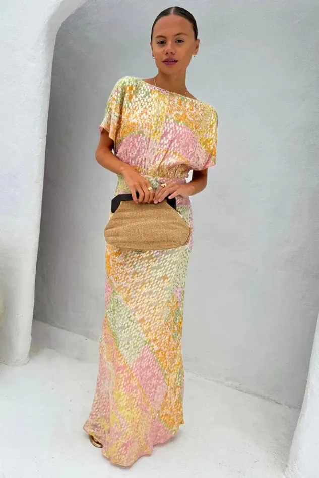 Never Fully Dressed Pink Boho Elodie Dress Women Newness
