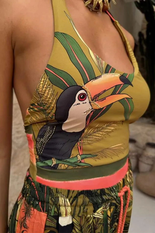 Never Fully Dressed Toucan Swimsuit Women Swim