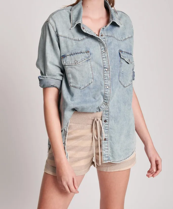 NEW MEXICO KNIT SHORTS Women One Teaspoon Bottoms NEW MEXICO KNIT SHORTS Women One Teaspoon Bottoms