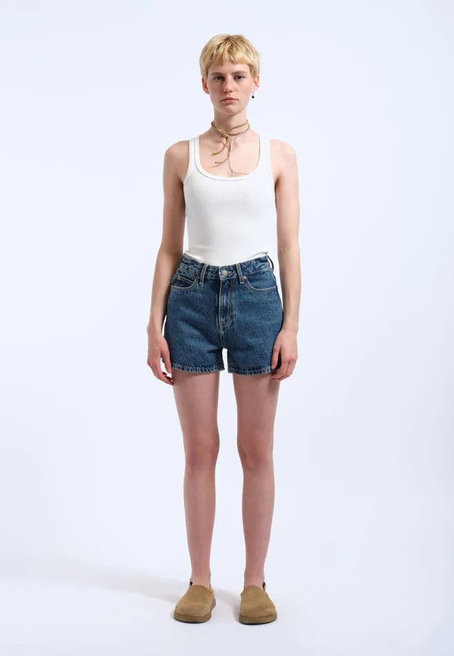 Nora Shorts 8211 Stream Mid Retro Stream Mid Retro Women Dr Denim Shorts