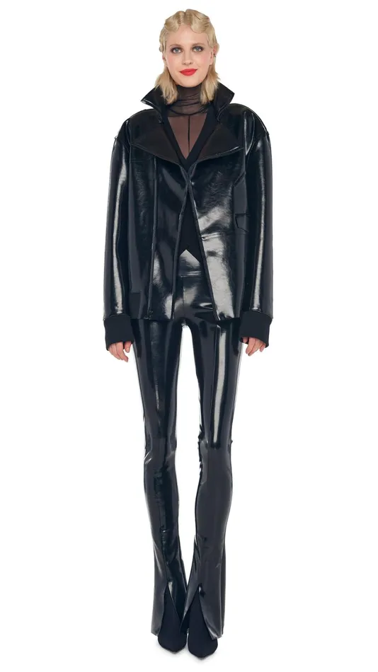 Norma Kamali Bottoms SPAT LEGGING Black 8211 Clothing