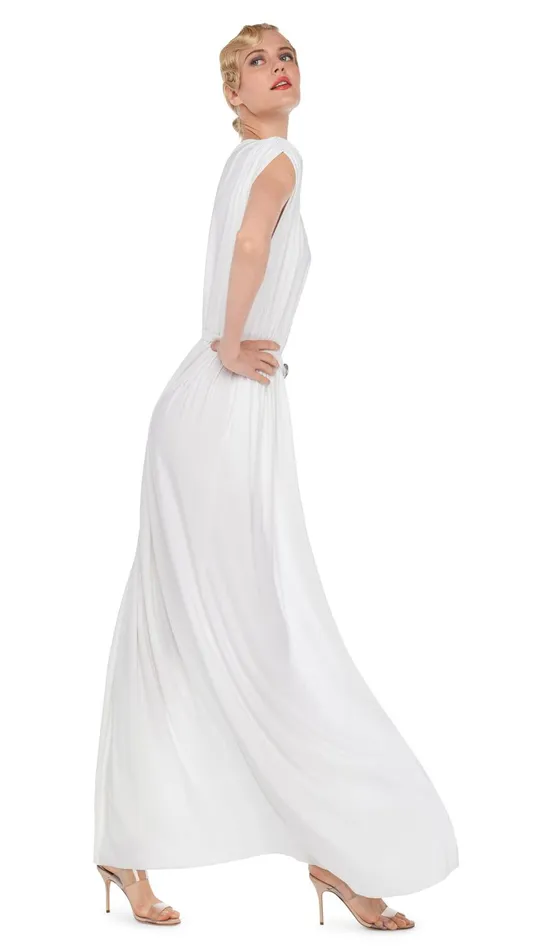 Norma Kamali Dresses ATHENA GOWN Snow White 8211 Clothing