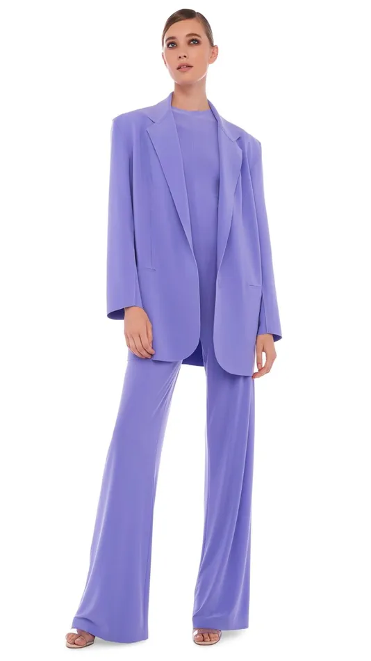 Norma Kamali Jumpsuits SLEEVELESS JUMPSUIT Lilac 8211 Clothing