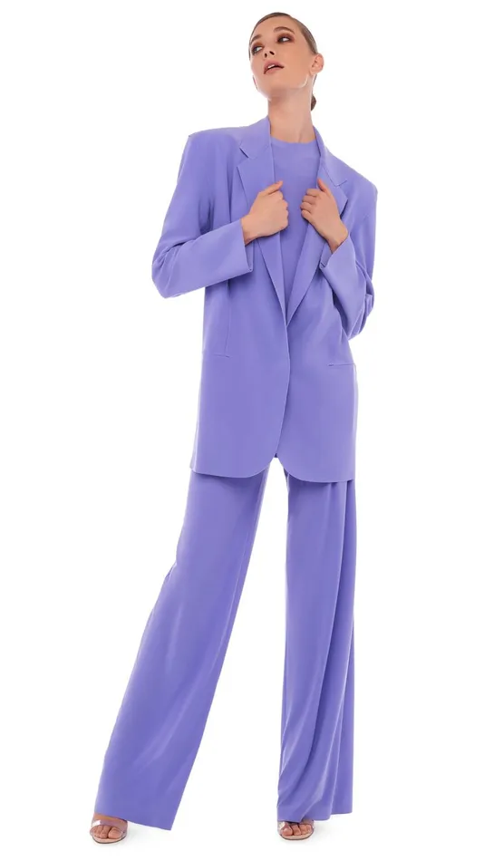 Norma Kamali Jumpsuits SLEEVELESS JUMPSUIT Lilac 8211 Clothing