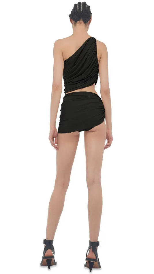 Norma Kamali Swimwear DIANA BOTTOM Black 8211 Clothing