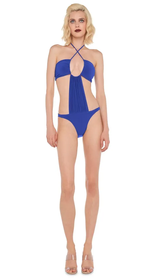 Norma Kamali Swimwear JASON ERIC MIO Cobalt 8211 Clothing