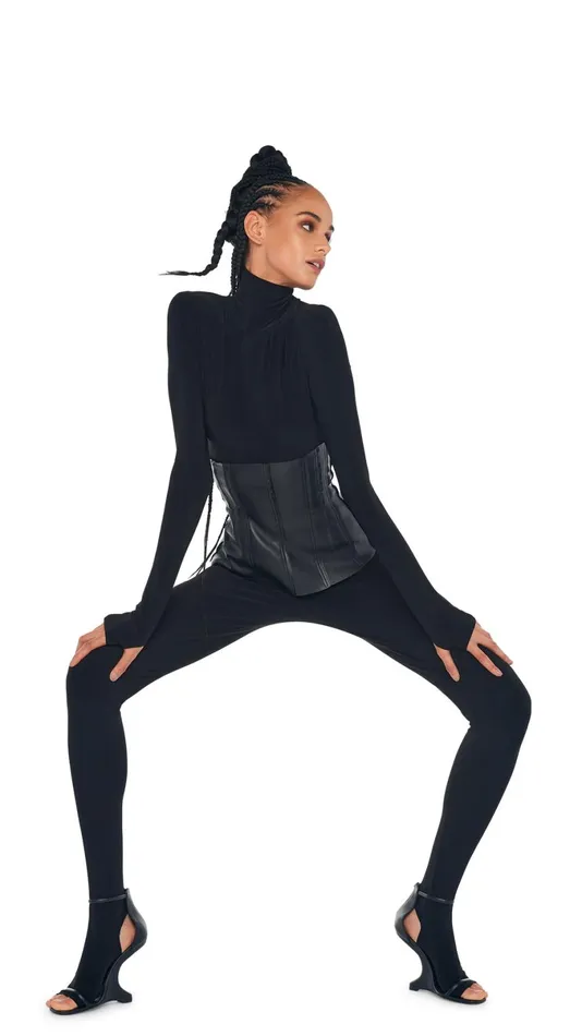 Norma Kamali Tops GRACE CORSET Black 8211 Clothing