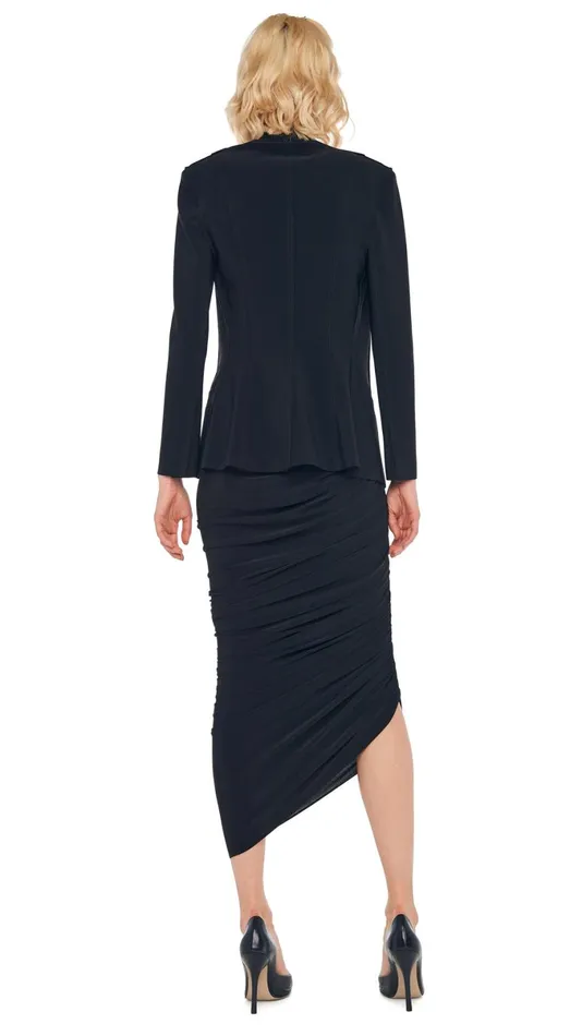 Norma Kamali Wardrobe DIANA GOWN With SINGLE BREASTED BOY FIT JACKET 8211 Clothing Norma Kamali Wardrobe DIANA GOWN With SINGLE BREASTED BOY FIT JACKET 8211 Clothing