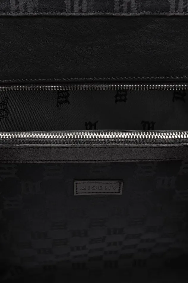 Nylon Monogram Traveller Bag Black WomenMen MISBHV Bags