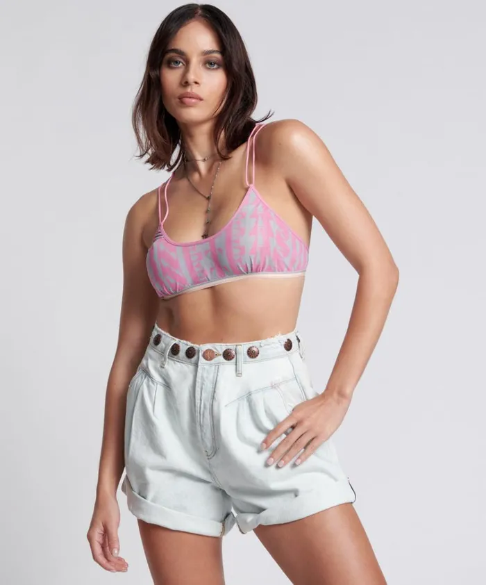 ON REPEAT MESH LOLA BRALETTE Women One Teaspoon Intimates