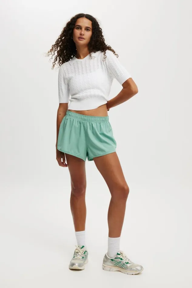 On The Move Jogger Malachite Green Women Cotton On Shorts and Skirts