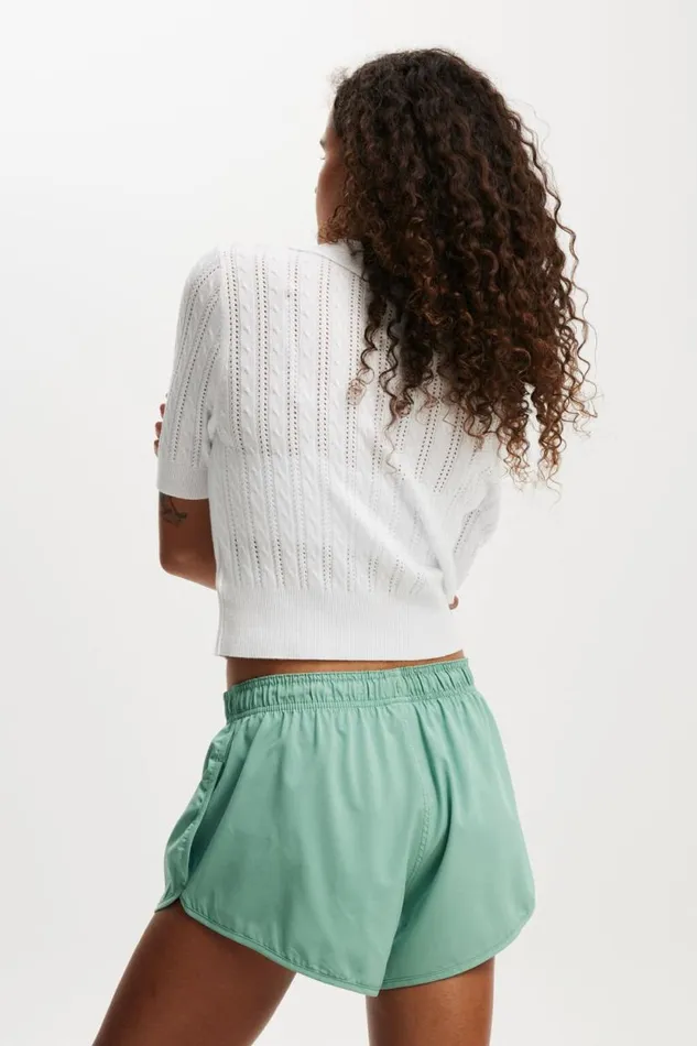 On The Move Jogger Malachite Green Women Cotton On Shorts and Skirts