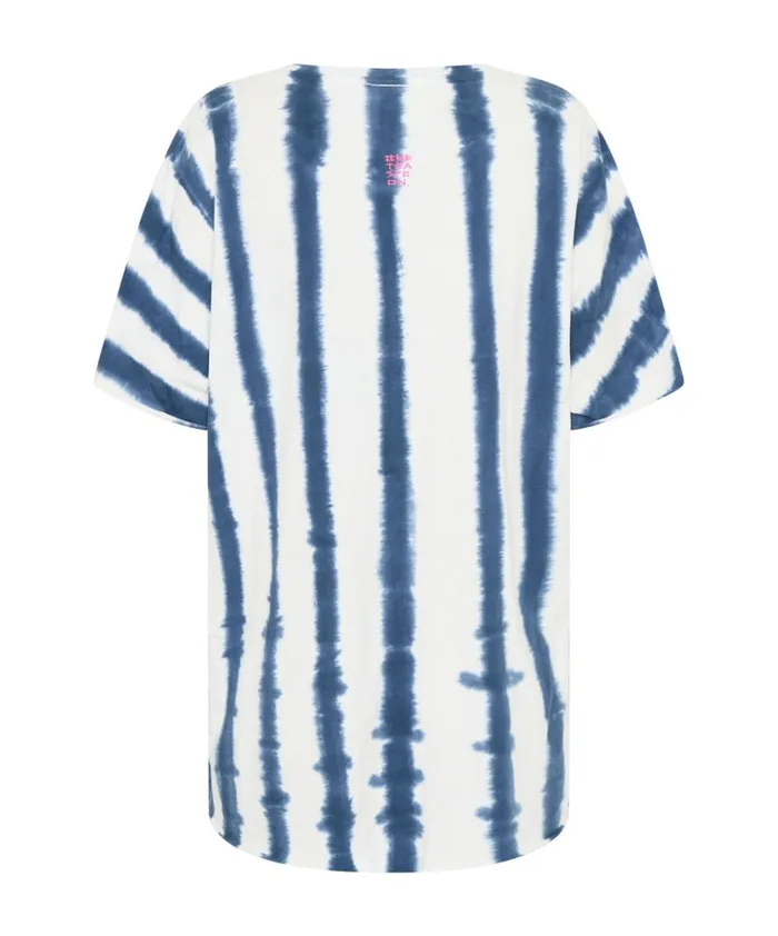 ORGANIC HAND PAINTED STRIPE UNISEX TEE Women One Teaspoon Tees and Tanks ORGANIC HAND PAINTED STRIPE UNISEX TEE Women One Teaspoon Tees and Tanks