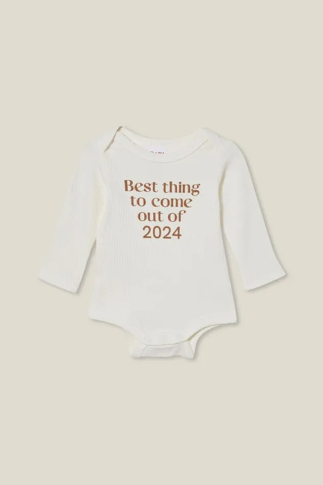 Organic Newborn Pointelle Long Sleeve Bubbysuit Milkbest Thing 2024 Baby Cotton On Organic Newborn Organic Newborn Pointelle Long Sleeve Bubbysuit Milkbest Thing 2024 Baby Cotton On Organic Newborn