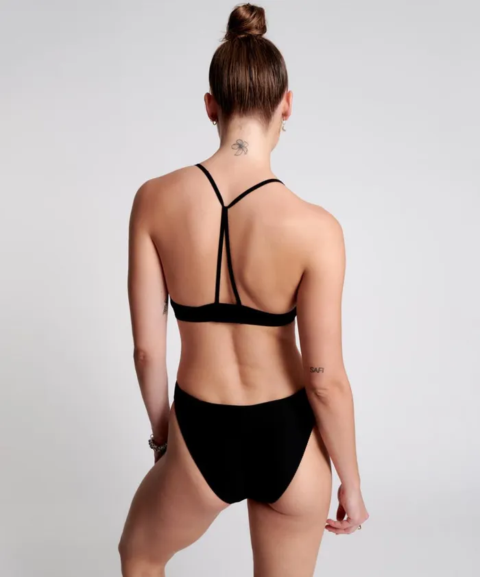 OTS BLACK RUNNER BRALETTE Women One Teaspoon Intimates OTS BLACK RUNNER BRALETTE Women One Teaspoon Intimates