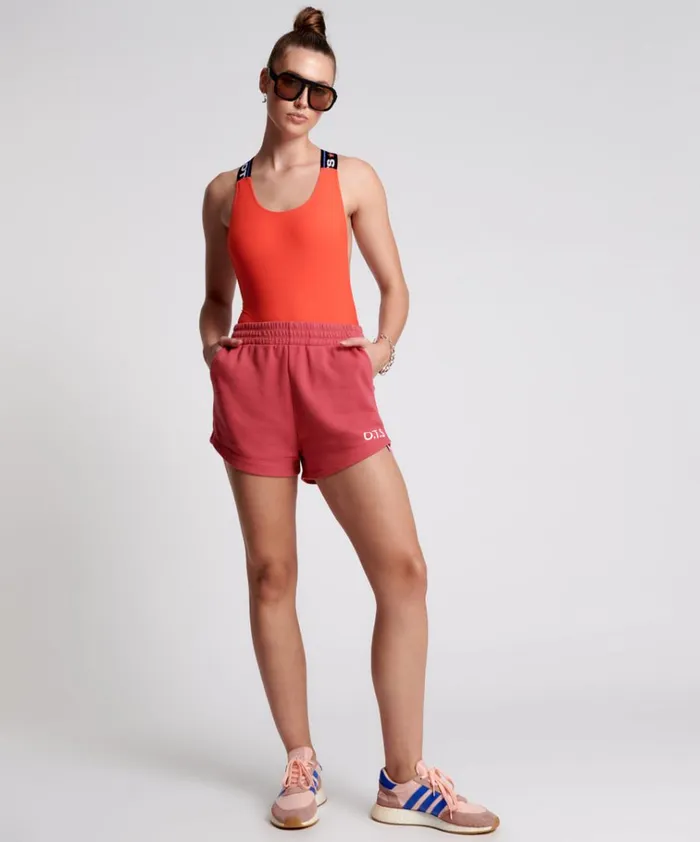 OTS PINK HIGH WAIST HUSTLE SHORTS Women One Teaspoon Bottoms