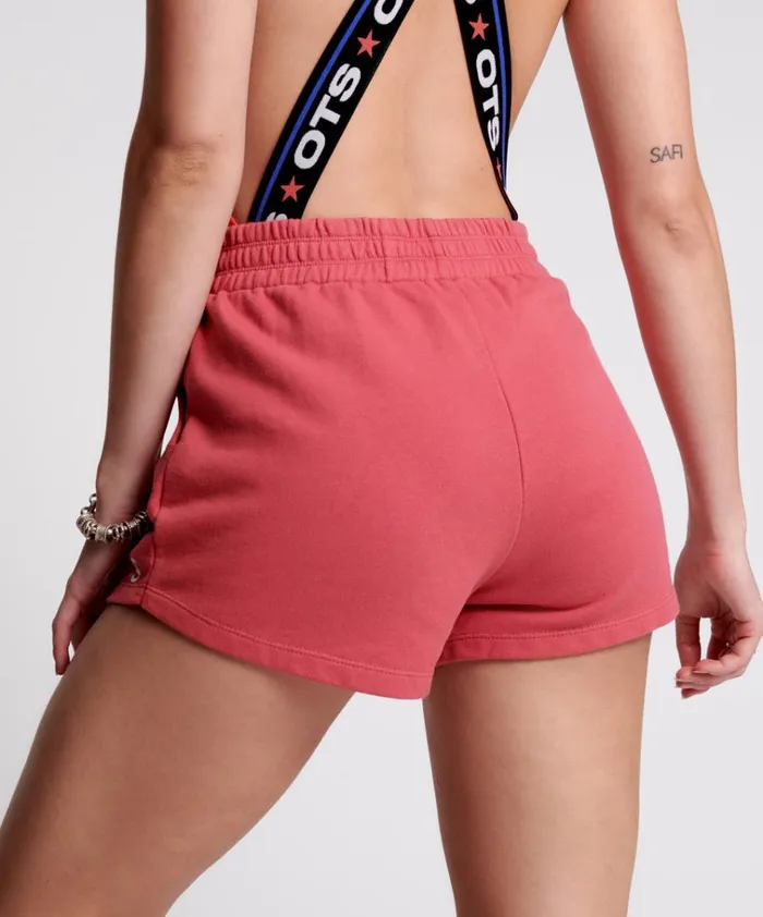 OTS PINK HIGH WAIST HUSTLE SHORTS Women One Teaspoon Bottoms OTS PINK HIGH WAIST HUSTLE SHORTS Women One Teaspoon Bottoms