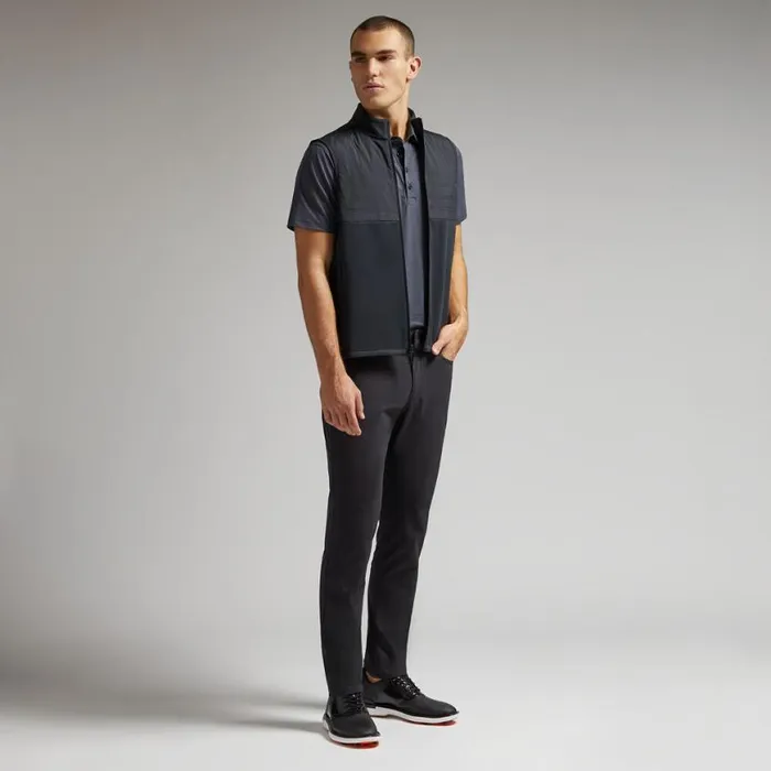 Outerwear Men GFORE QUILTED HYBRID STRETCH VEST Onyx Outerwear Men GFORE QUILTED HYBRID STRETCH VEST Onyx