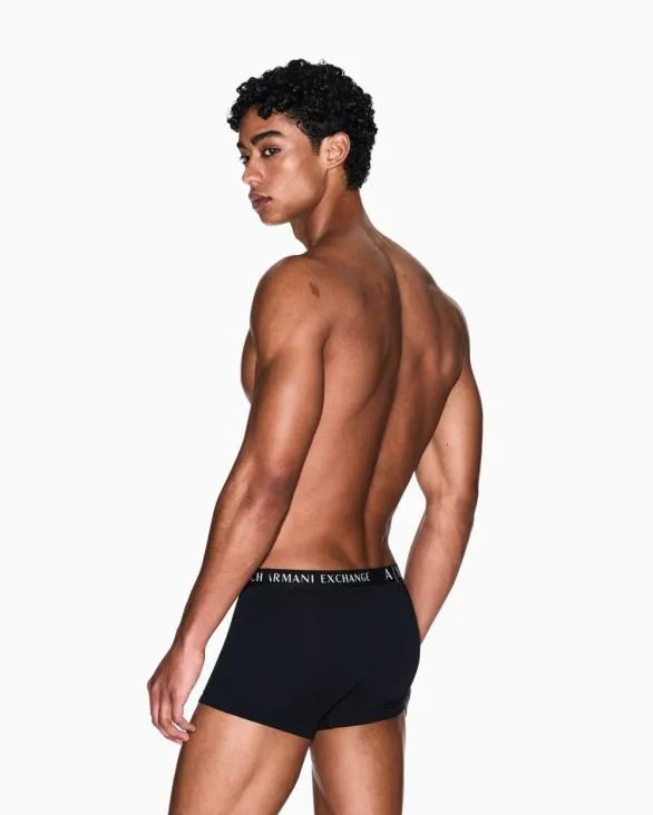 Pack Of 3 Stretch Cotton Boxers Black Men Armani Intimates And Loungewear Pack Of 3 Stretch Cotton Boxers Black Men Armani Intimates And Loungewear
