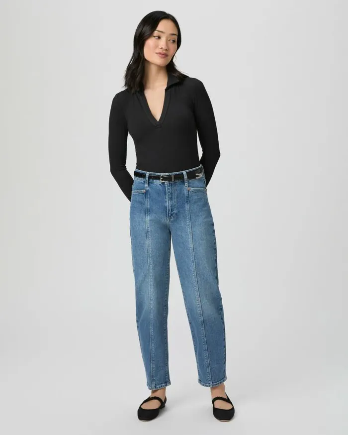 PAIGE Barrel Leg Women Alexis Barrel Leg Jean 8211 Anthia