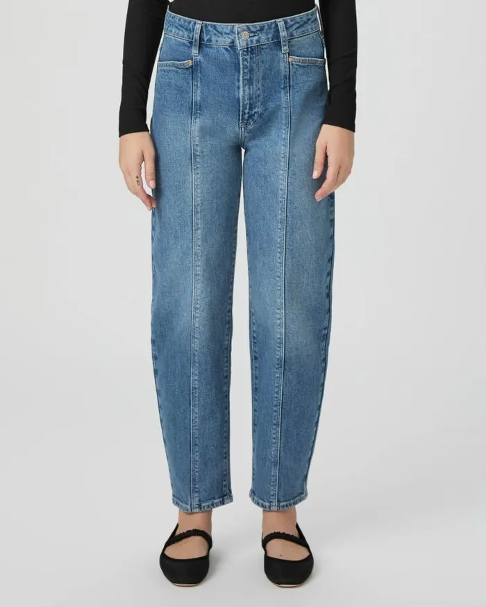 PAIGE Barrel Leg Women Alexis Barrel Leg Jean 8211 Anthia PAIGE Barrel Leg Women Alexis Barrel Leg Jean 8211 Anthia
