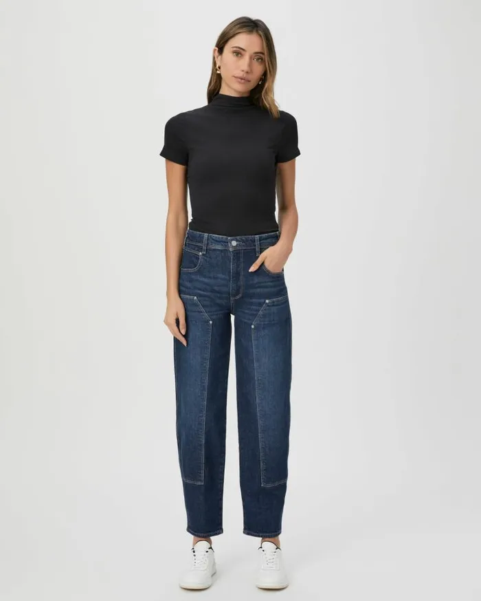 PAIGE Barrel Leg Women Alexis Barrel Leg Jean 8211 Gracie Lou