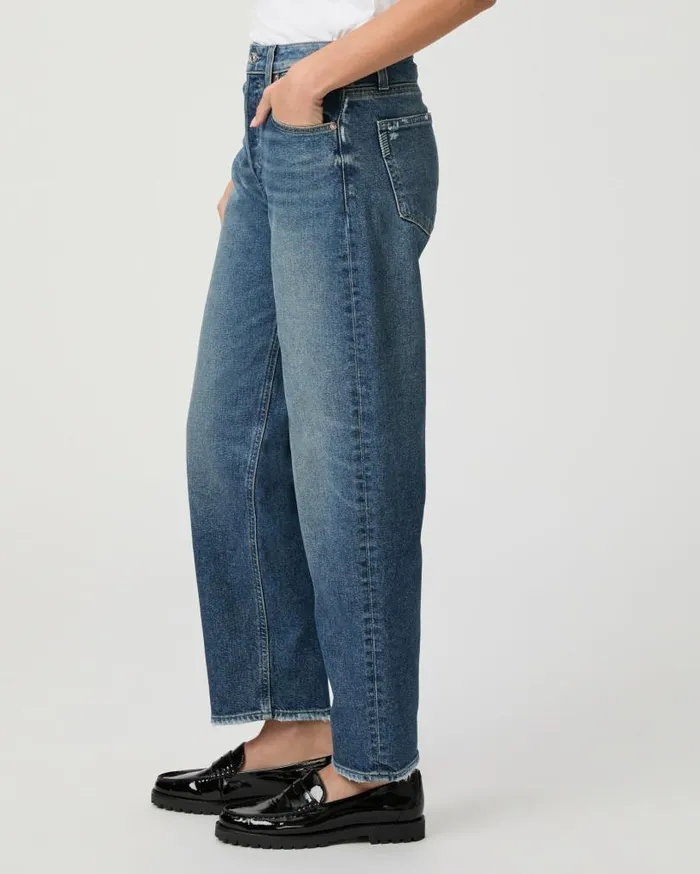 PAIGE Barrel Leg Women Alexis Barrel Leg Jean 8211 Lovejoy Distressed PAIGE Barrel Leg Women Alexis Barrel Leg Jean 8211 Lovejoy Distressed