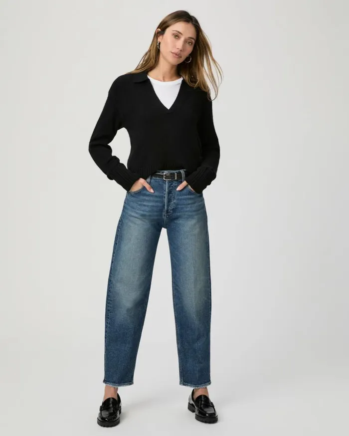 PAIGE Barrel Leg Women Alexis Barrel Leg Jean 8211 Lovejoy Distressed PAIGE Barrel Leg Women Alexis Barrel Leg Jean 8211 Lovejoy Distressed